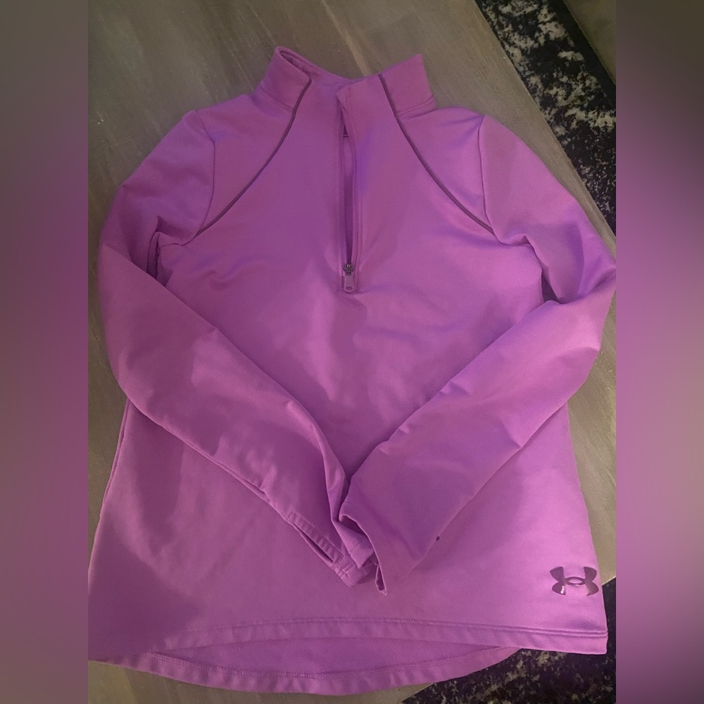 Under Armour pink/purple track jacket